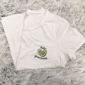 Holy Guacamole scoop neck tee